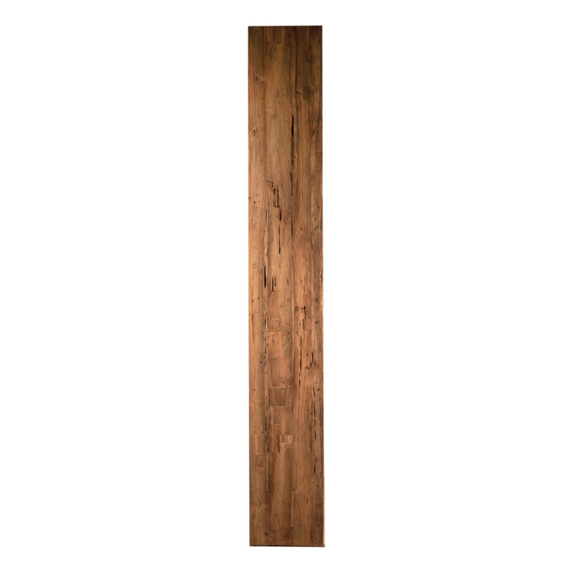 87" H x 55.5" W Mariz Reclaimed Teak Wood Storage Bookcase, Natural