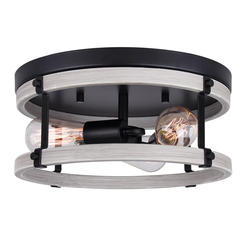Manufactured Wood Flush Mount