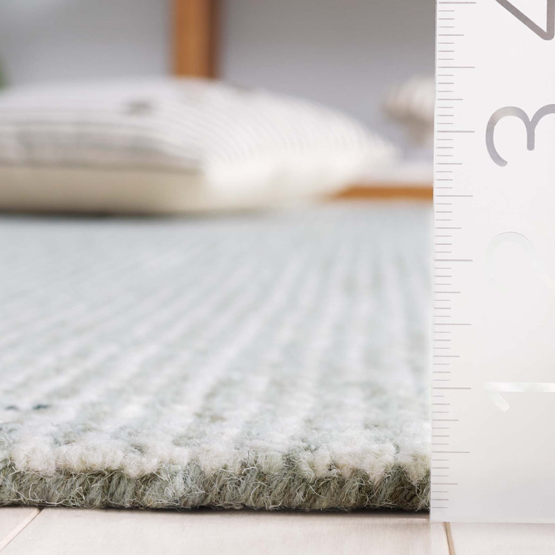Wool Hand Tufted Area Rug, Rectangle 152 X 244