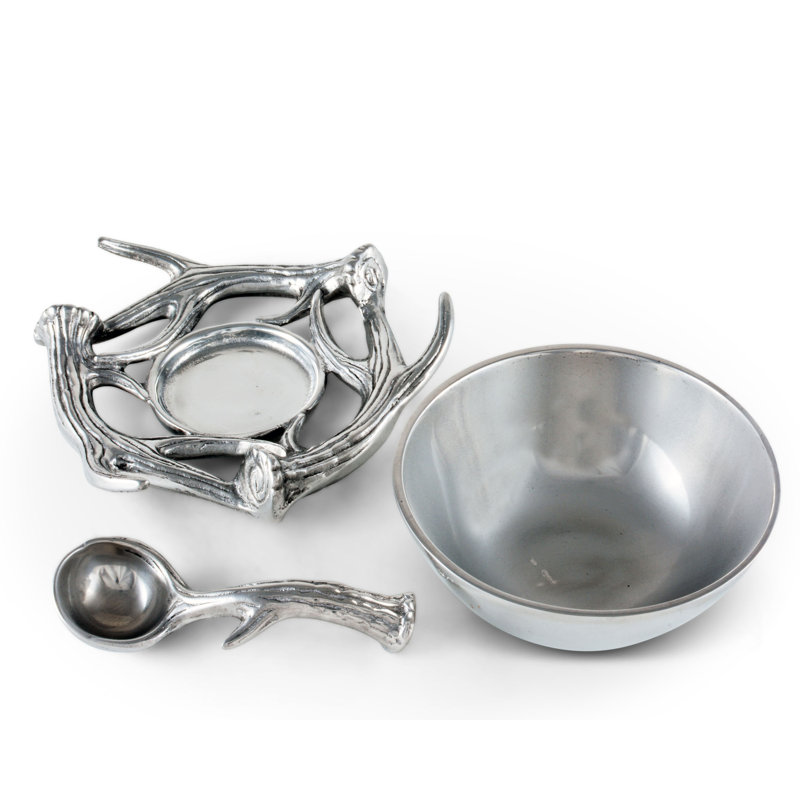 Arthur Court Designs Antler Condiment Server
