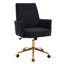 La chaise de bureau à dossier moyen, en tissu rayé et ergonomique, est un excellent choix pour travailler, étudier ou se détendre. La conception à dossier moyen offre une meilleure expérience d'assise