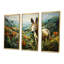 "Horizon d'âne campagne VI" - art mural âne-2139038356-2139038358