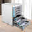 Hyung 7-layer Metal Desktop Drawer Organizer With Labels