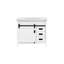 Meuble-lavabo 37 po avec plateau en pierre reconstituée 37 po (7509VB37 + 7722VT37)