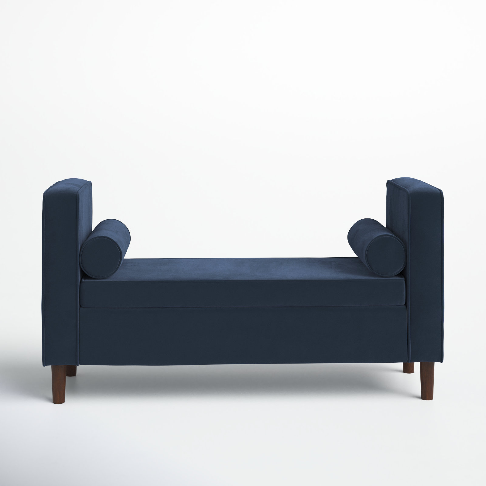 Telesphorus upholstered storage bench hotsell
