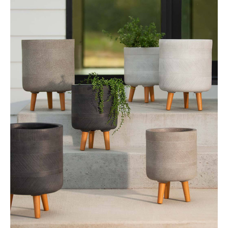 Pot Planter, Taupe
