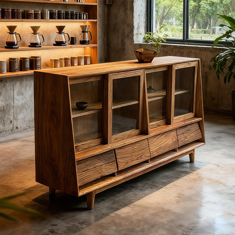 Medieval-style storage cabinet