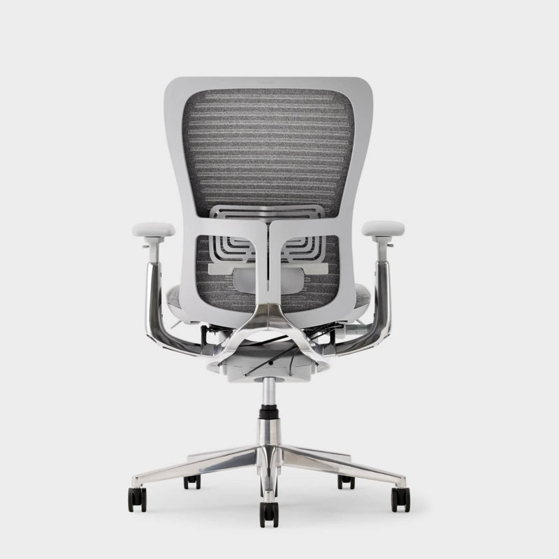 Haworth Zody Digital Knit Office Chair - Standard Posture with Lumbar Support, Iron