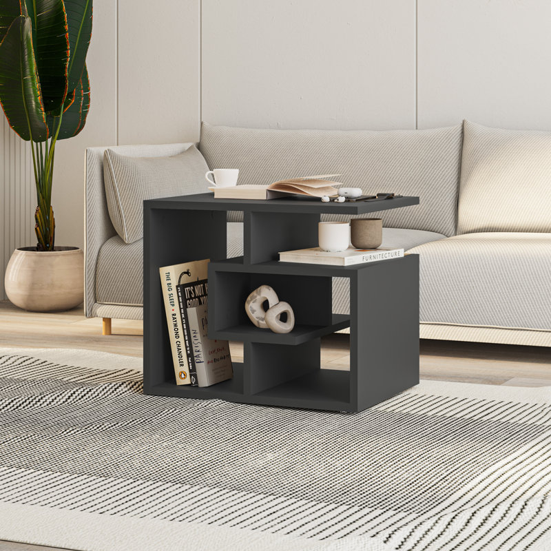 Table basse Alyea, Gris