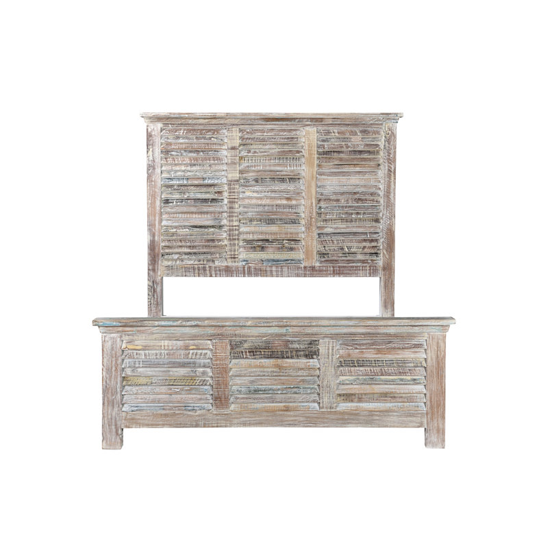Eggleton Solid Wood Standard Bed, Queen