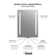 Verdera® Mirror with Lights, Bathroom Vanity Mirror with Internal LED Lights