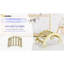 3-en-1 MONTESSORITODDLERS Arch Climber (bois naturel)
