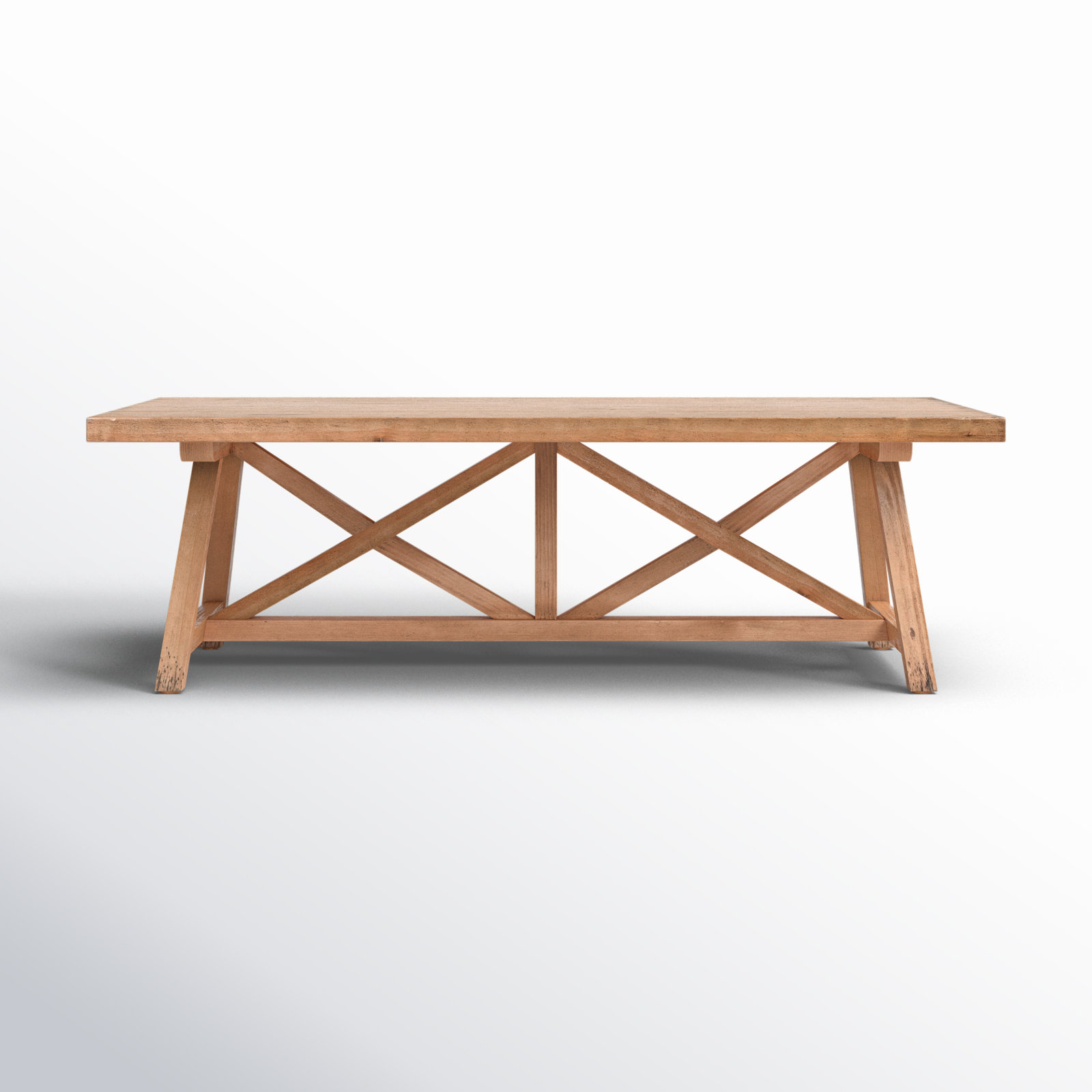 Birch Lane™ Fiddle Solid Wood Coffee Table | Wayfair