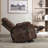 Microfiber/Microsuede and Wood Frame Power Lift Recliner with Heated Massage -1892426920