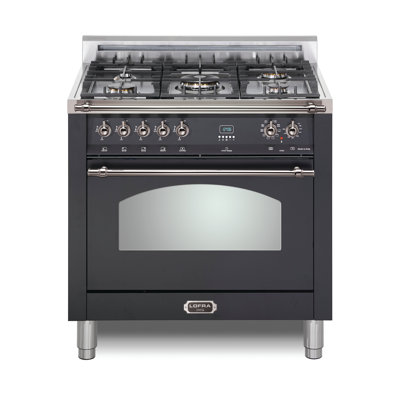 Lofra Dolcevita 36"" 3 Cubic Feet Dual Fuel Freestanding Convection Range -  RKCS36M0G500