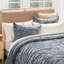 Ensemble de housse de couette et d'édredon EVERGRACE Wave-105886619-105886620