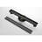 24 Inches Linear Shower Drain With Removable Quadrato Pattern Grate, 304 Stainless Shower Drain Included Hair Strainer And Leveling Feet, Flange