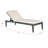 Arwen Outdoor Acacia Wood Chaise Lounge , Cushion Included-284327323