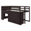 Lit mezzanine avec tiroirs et tablette-106488095