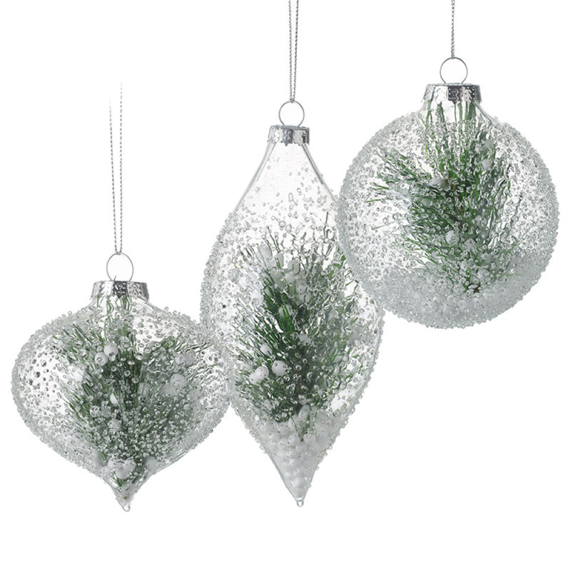 8cm Glass Ball Ornament