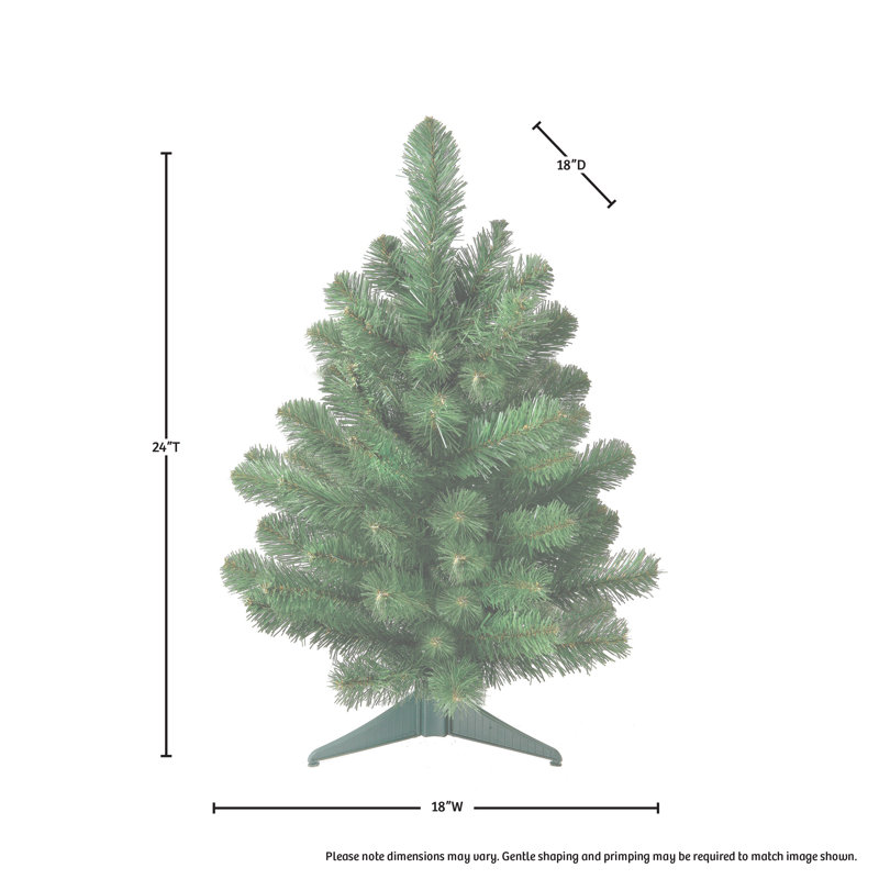 Sapin artificiel de luxe 2 'Oregon, H 2 pi