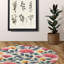 Tapis tressé Floral-487409077