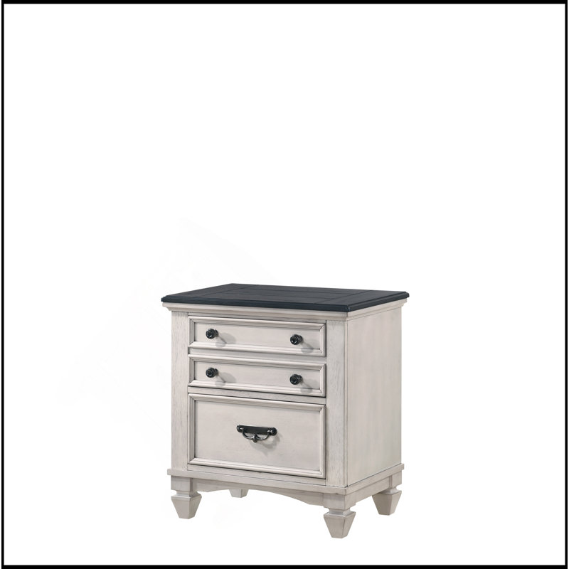 Table de chevet décorative - Beige
