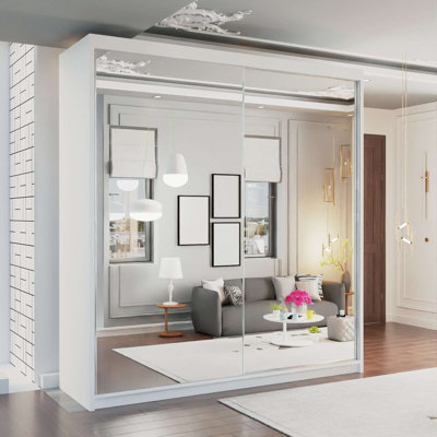 Bortola 2 Door Laminate Wardrobe