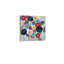 Fleurs grises d'hiver sur toile, art mural moderne de 24 po x 24 po