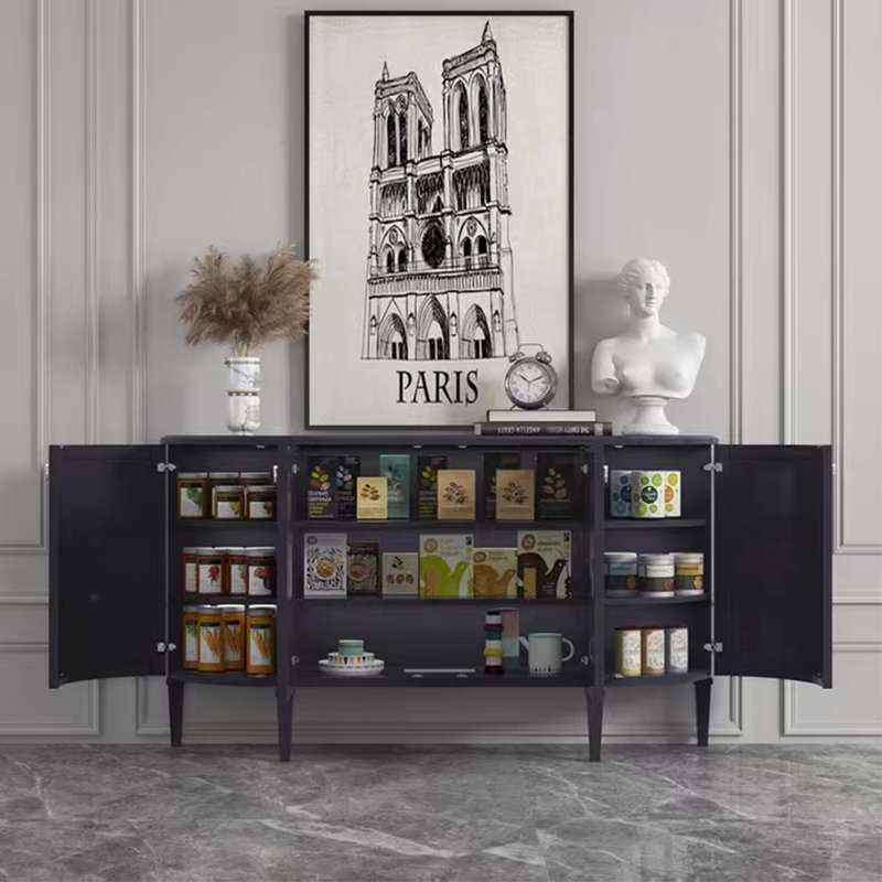 Modern Sideboard Cabinet With 4 Doors