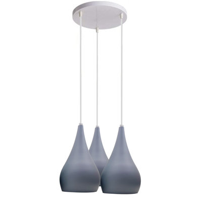 Bohuslava 3 - Light White Pendant