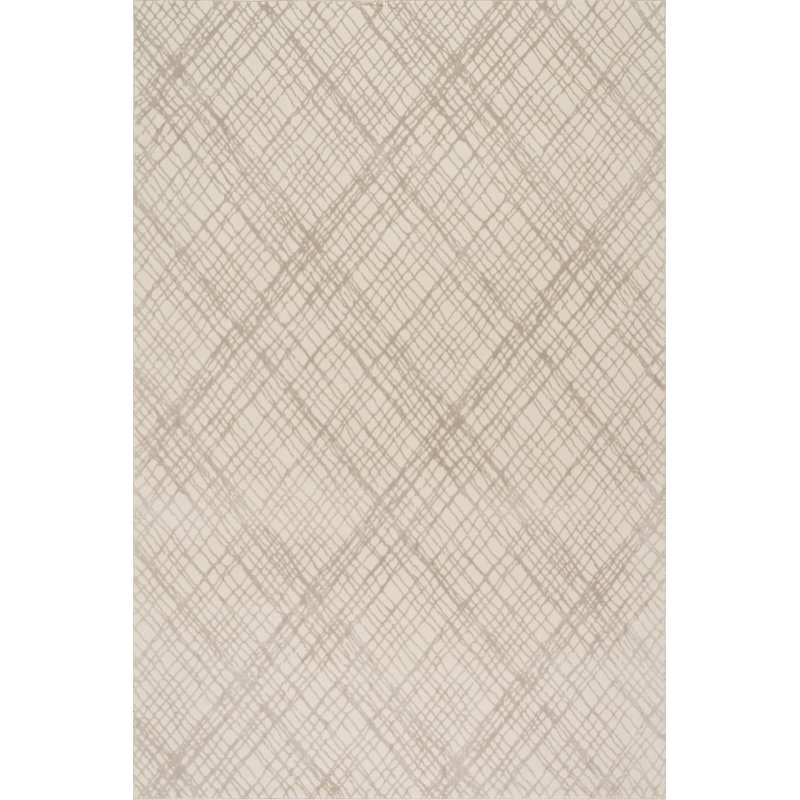 Amireth Textured Checkered Area Rug, Rectangle 5' x 8'