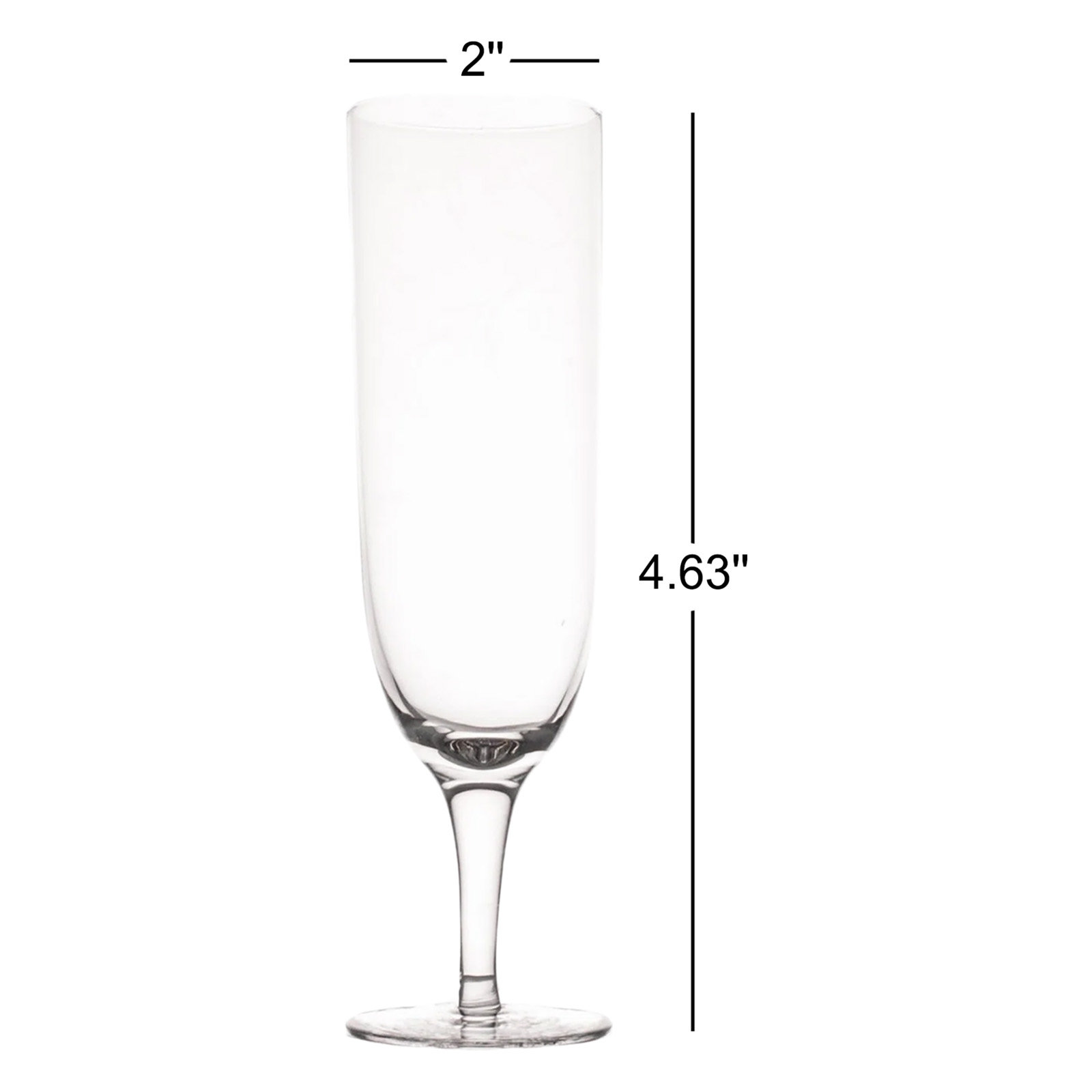  Amwell Champagne 10oz, Clear