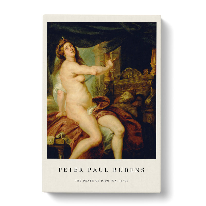 Sacrificing Dido Print by Peter Paul Rubens - Wrapped Canvas, 50cm H x 35cm W x 3cm D