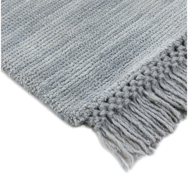 Liska Hand Loomed Wool Indoor Rug, Rectangle 3' x 5'