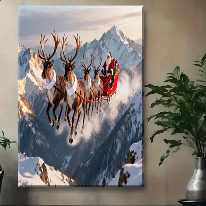 1 Piece Wrapped Canvas Wall Art