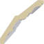 Moulure couronne Endurathane Washington, H 3 5/8 po x P 3 5/8 po x F 5 1/8 po x L 94 1/2 po, (répétition 3 1/2 po), apprêtée en usine