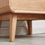 Table de chevet en chêne massif 16,5 po avec 2 tiroirs-804255621-800595014