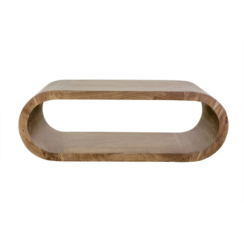 Osblek Solid Wood Single Coffee Table