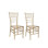 Ensemble de 2 chaises Chiavari en résine Mono-Thin par Chivari