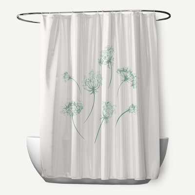Rideau de douche Sarcoxie Floral par E by Design