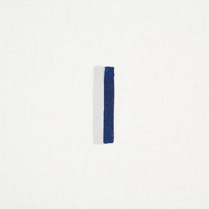 Tissu Schumacher x Caroline Z Hurley, Prusse / gris