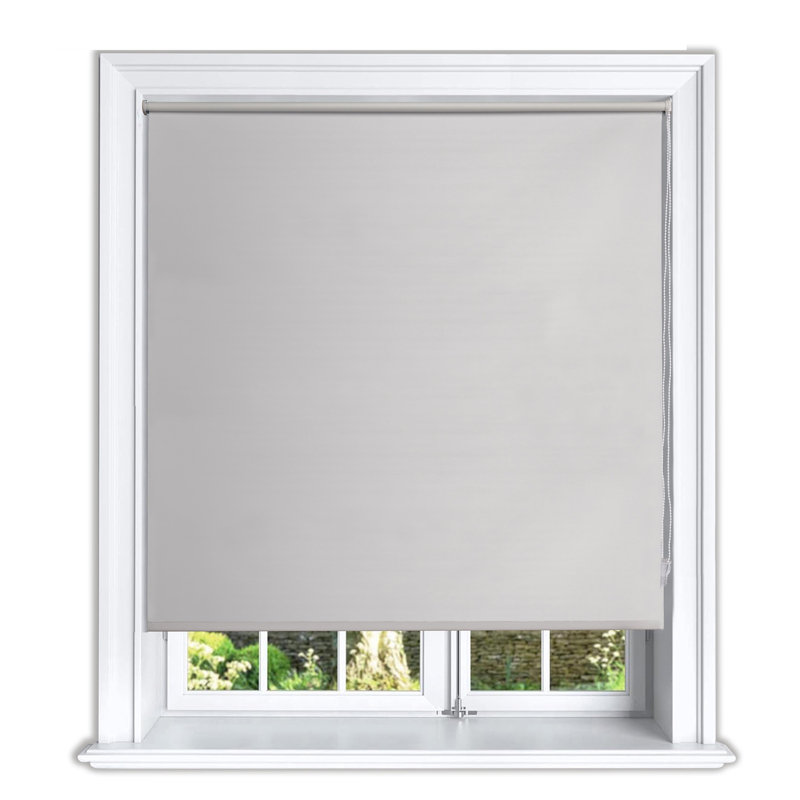 Roller Blind, 60cm W x 160cm L, Grey