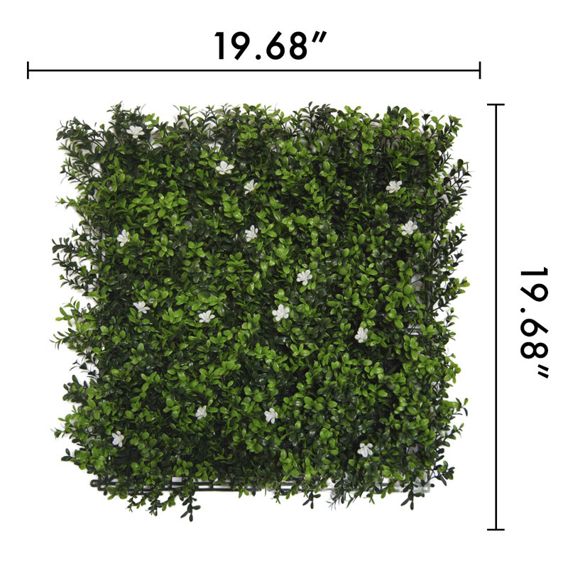 Panneau de clôture artificiel H 1,6 pi x l 1,6 pi