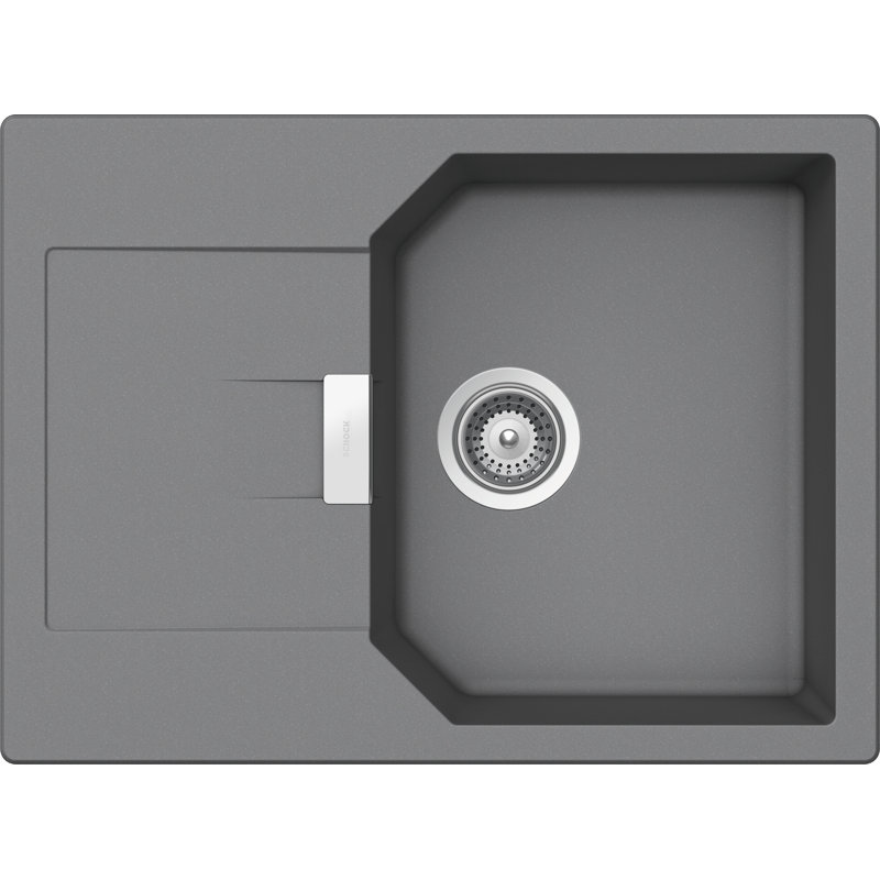Schock Single Bowl Inset Kitchen Sink, Croma