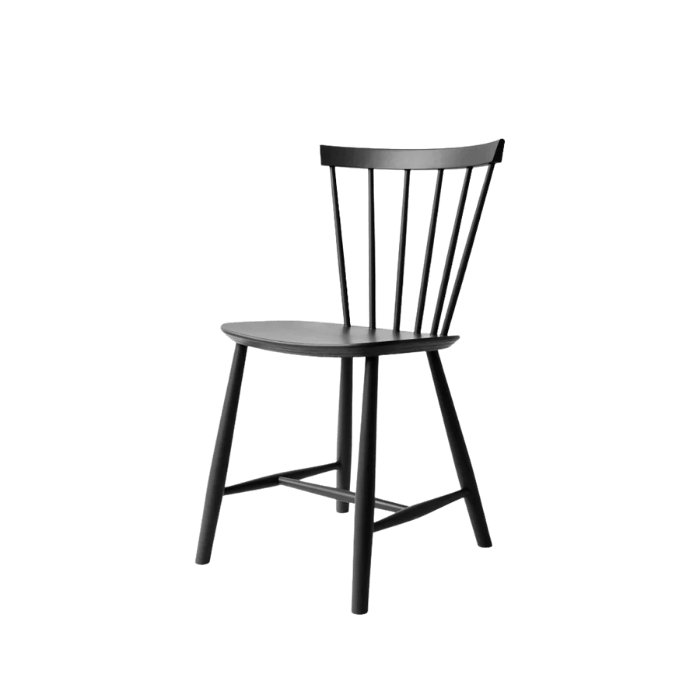 J46 by Poul M. Volther, Jet Black, 2