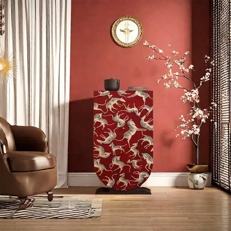 Functional Four-Drawer Storage Cabinet