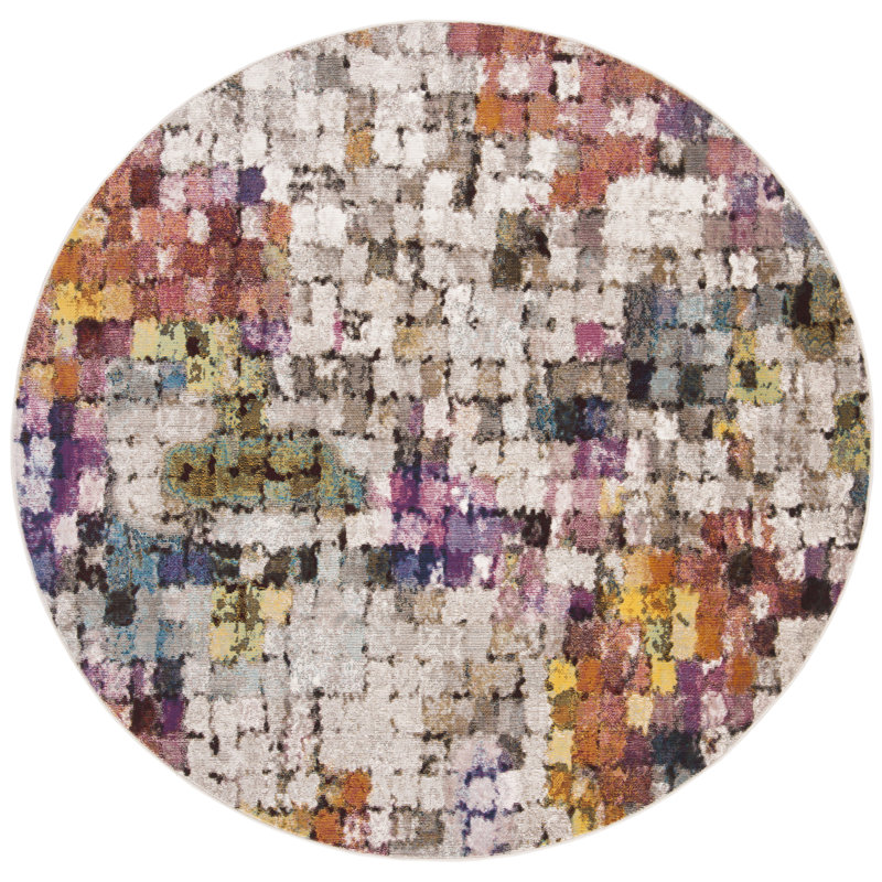 Tapis de performance Mall Mall, Rond 6 pi 5 po