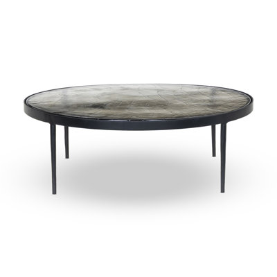 Foulks Grand Coffee Table-Moss Cast Glass