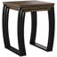 Ensemble de 3 tables gigognes, tables d'appoint et de bout de style rétro pour le salon, idéales comme tables basses ou collations